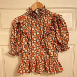 English Factory floral shirt